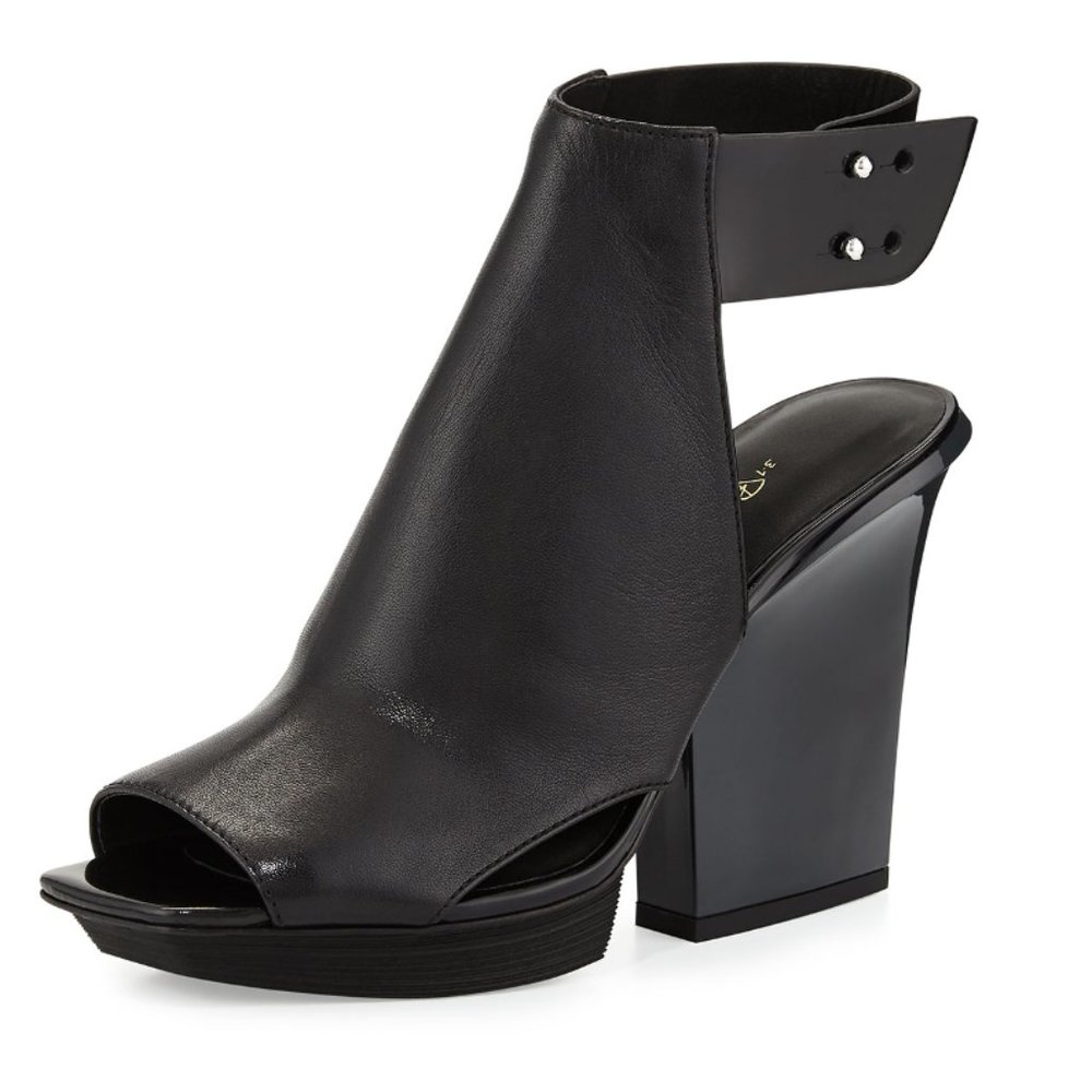 3.1 Phillip Lim Juno Leather Block Heel